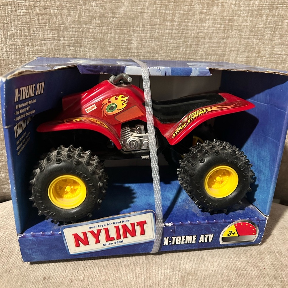 X-Treme ATV Toy - Red and Yellow